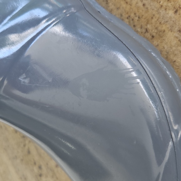 Hunter Glossy Charcoal Boots - Picture 8 of 8